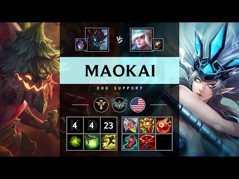 Maokai Support vs Janna - NA Challenger Patch 25.19