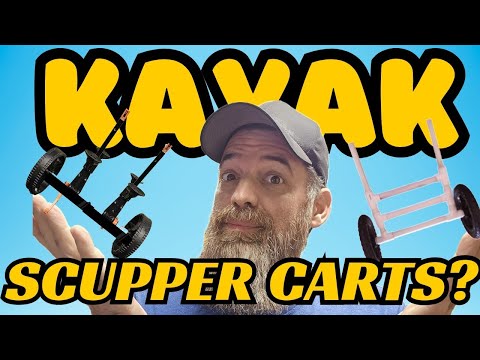 Scupper carts on kayaks | Should you use them?