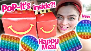 Pop-It Fidget Toys in McDonald’s Happy Meal