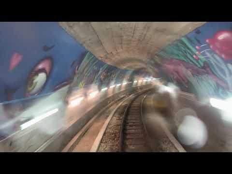 The smallest narrow gauge railroad in Bulgaria | Cabview in 4K HDR