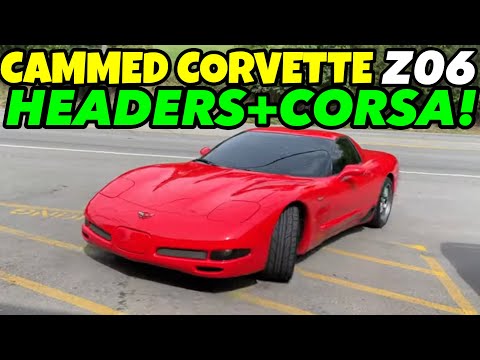 2001 Chevy Corvette Z06 CAMMED 5.7L V8 Dual Exhaust w/ LONG TUBE HEADERS & CORSA EXTREME!