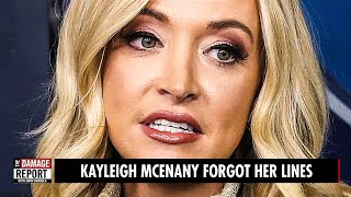 Kayleigh McEnany FORGOT HER LINES