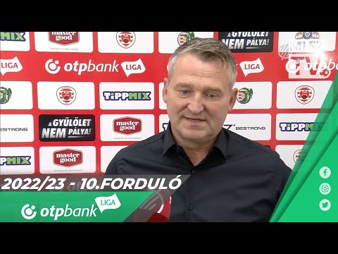 Edzői értékelések a Kisvárda Master Good – Vasas FC mérkőzésen