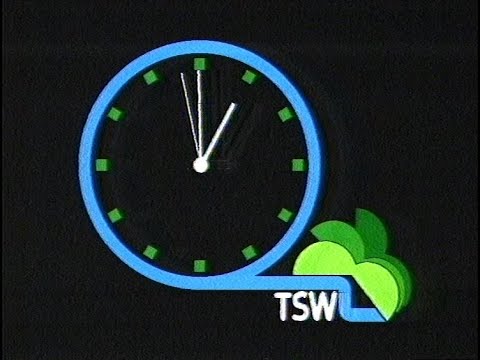 Friday 25th January 1985 ITV TSW - Advert - TJ Hooker - News At One - ITN - Rare