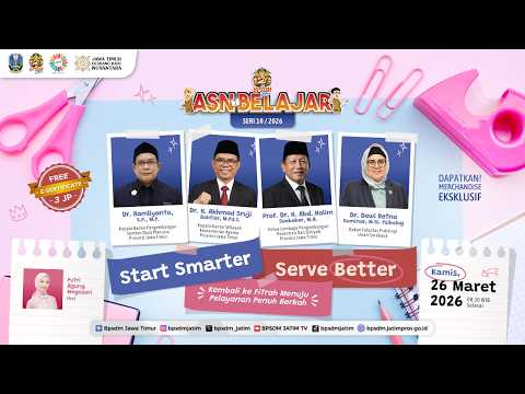 ASN Belajar Seri 10 | 2026 - Start Smarter – Serve Better