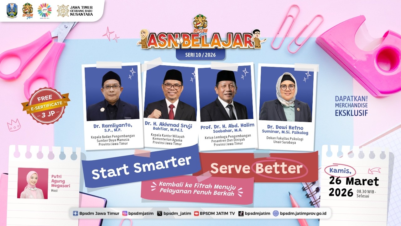 ASN Belajar Seri 10 | 2026 - Start Smarter – Serve Better