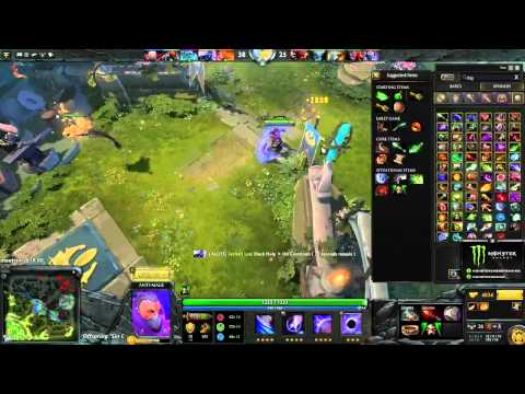 Chat ordered Bulldog to sell items and buy dagon on antimage. he did it