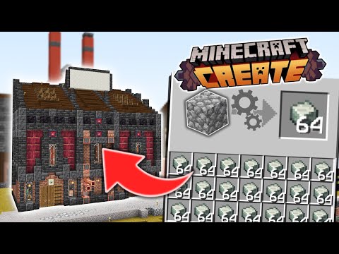 INSANE AUTOMATED ALLOY FACTORY in Minecraft! 😱