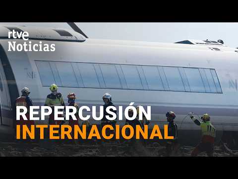 Choque de trenes en Urda | El accidente ocupa titulares en la prensa internacional | RTVE Noticias