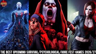 Top 25 Upcoming Retro-Inspired Horror Games 2026/2027 (Time Stamps) #horrorgames  #indiegaming