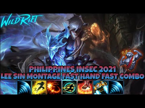 LEE SIN U.R.F MONTAGES | Philippines insec" Fastest Combo league of legends wild rift-2021 Phoenix!!