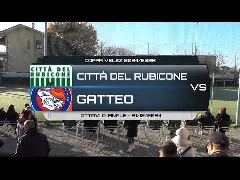 CITTÀ DEL RUBICONE VS FUTSAL GATTEO - COPPA VELEZ 2024/2025 OTTAVI DI FINALE - 21/12/2024