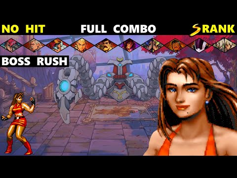 Streets of Rage 4 Boss Rush Full Combo Blaze SoR3