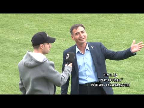 BTM1 PLAY OFF ŞAMPİYONU DÖRTYOL..K.OĞLANOĞLU 1 2 DÖRTYOL