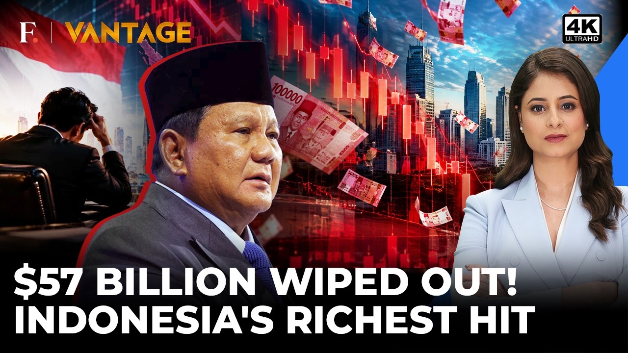 Indonesia's Billionaire Bloodbath: $57 Billion Wiped Out Amid Massive Market Crash | Vantage