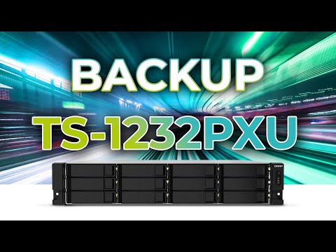 Servidor Rack para backup de alta velocidad - QNAP TS-1232PXU