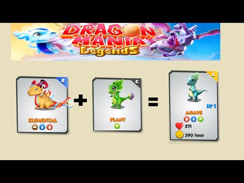 How to breed Agave Dragon - Dragon Mania Legends