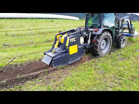 Agri World srl - FTC-6025 Stumps Cutter / Stumps Grinder / Forestry Mulcher