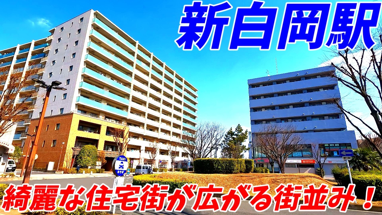 【新興住宅地！】新白岡駅周辺を散策！埼玉県白岡市(Japan Walking around Shin-Shiraoka Station)
