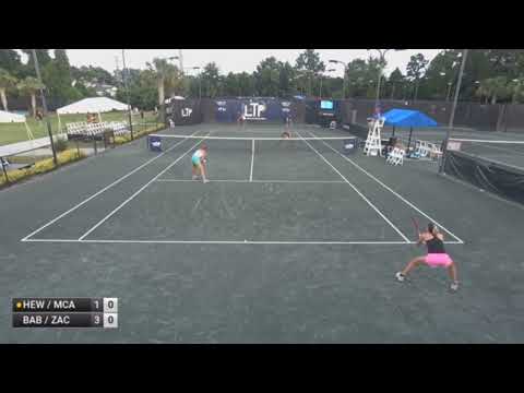 Dalayna Hewitt/Rasheeda McAdoo v Timea Babos/Marcela Zacarias - W100 CHARLESTON