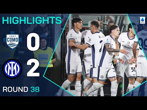 COMO-INTER 0-2 | HIGHLIGHTS | Inter Win But Fall Short In Scudetto Race | Serie A 2024/25