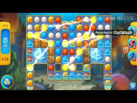 Fishdom Deep Dive - Level 3772 | Full Gameplay & Walkthrough | 2019