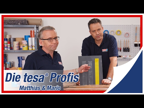 tesa Profis - Tipps & Tricks für Handwerker - Fenster richtig abkleben & mehr