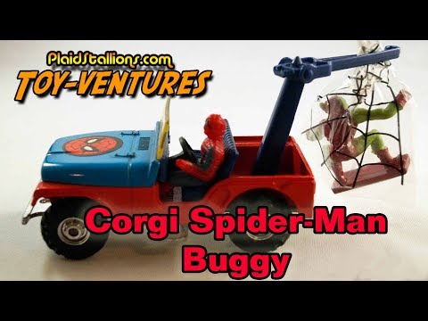 Toy-Ventures: Corgi Spider-Man Buggy
