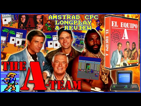 [AMSTRAD CPC] The A Team - Longplay & Review (aka "El Equipo A")