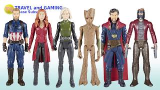 Avengers Infinity War Captain America Groot - Kids Toy Collection - Titan Hero Series