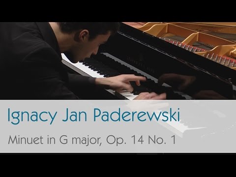 Ignacy Jan Paderewski - Minuet in G major, Op. 14 No. 1 - Raúl da Costa