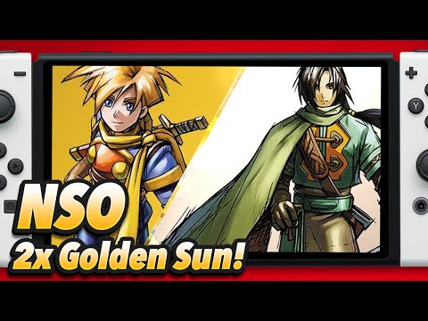 Golden Sun 1 & 2 Coming to Switch Online Jan 17th!