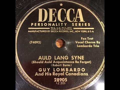 Guy Lombardo - Auld Lang Syne (1947) Slowed & Reverbed