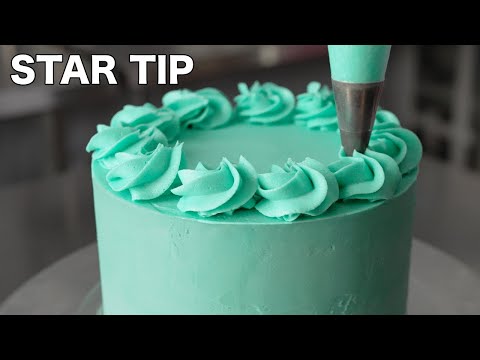 , title : 'Star piping tip Masterclass [ Cake Decorating For Beginners ]'