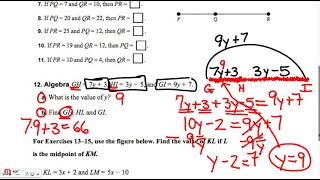 1.3 Geometry Homework Help