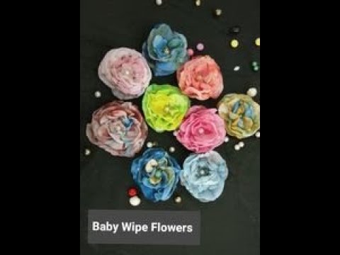 Craft Hacks| Baby Wipe Flowers| Nafi's Cooking Craft|