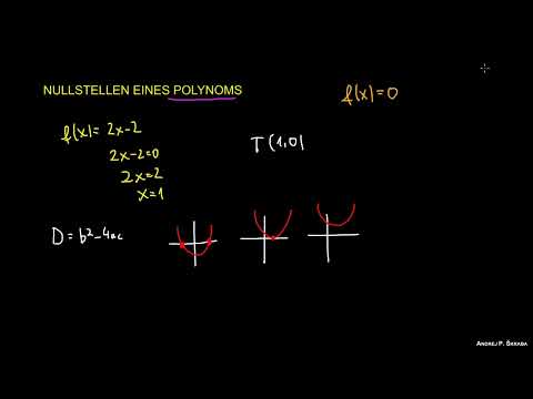 Was sind die Nullstellen eines Polynoms?