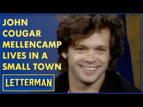 John Cougar Mellencamp Performs "Small Town" & "Pink Houses" | Letterman