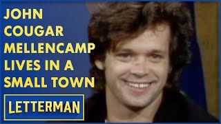 John Cougar Mellencamp Performs "Small Town" &amp; "Pink Houses" | Letterman