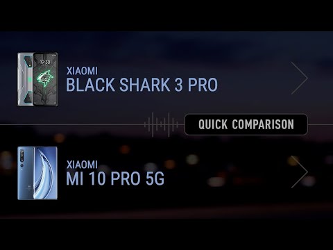 Xiaomi Black Shark 3 Pro vs Xiaomi Mi 10 Pro 5G // Comparison