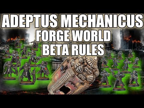 Adeptus Mechanicus Forge World Beta Rules | 40K