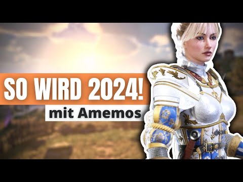Das sind die SPANNENDSTEN Spiele des Jahres 2024! | Jahresrückblick und -ausblick mit @Amemos