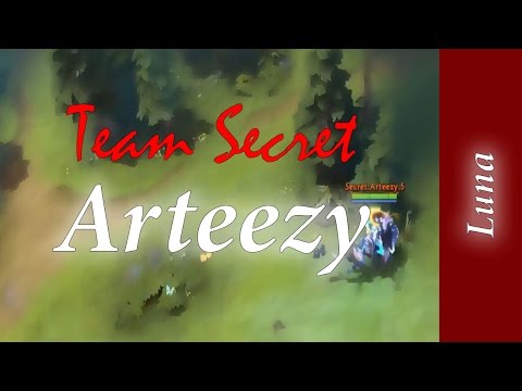 Team Secret Arteezy - Luna in NEL vs DC.w33 / EG.Sumail
