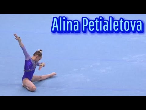 Alina Petialetova Floor Routine 🤸