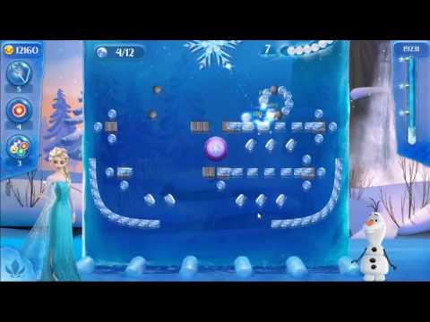 Frozen Free Fall: Icy Shot Level 144 - NO BOOSTERS ☃☃☃
