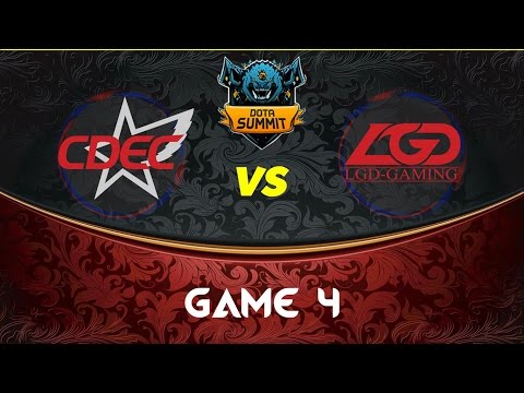CDEC vs LGD (Game 4) | DOTA Summit 7 - Chinese Qualifier