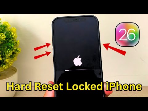 🔒📱 How to Hard Reset a Screen Locked iPhone (All Models) – Fixed iPhone Locked To Owner 