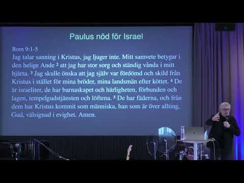 Israels frälsning - predikan av Göran Lennartsson 2024-01-28