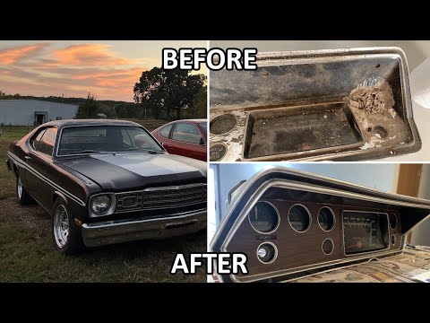 $40 Plymouth Duster Instrument Cluster Restoration!