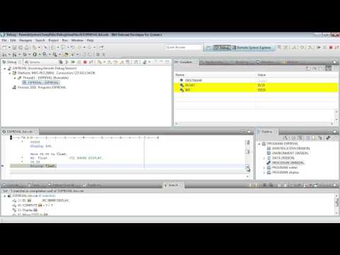 IBM Rational Developer for System z v9.0.1 Integrated Debugger Demo